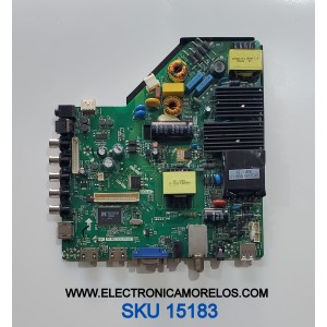 MAIN FUENTE PARA TV WESTINGHOUSE ORIGINAL / NÚMERO DE PARTE 34014669 / TP.MS3393.PC821 / B1509313-0A09523 / DISPLAY ST5461B05-2 VER.2.1 / MODELO DWM55F1G1	